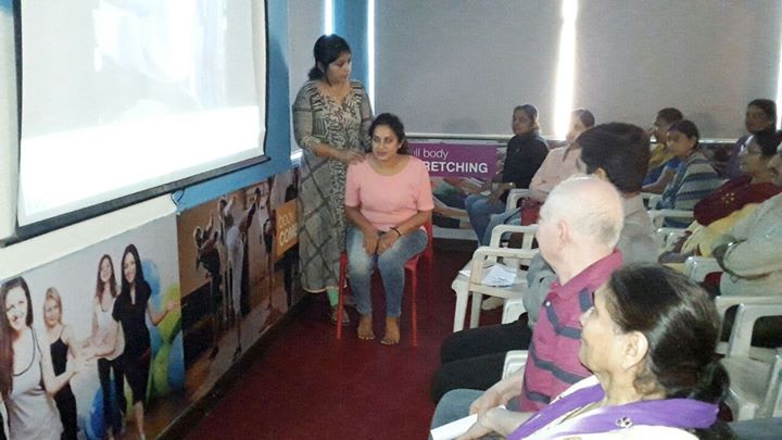 Dr. Disha Shah taking Spine Ergonomics workshop @ Mission Health Dharnidhar branch # More than 5 Lakh people educated by Mission Health team on health subjects # More than 15 Thousand spine patients treated very successfully @ Mission Health Spine clinic.
Movement is Life...