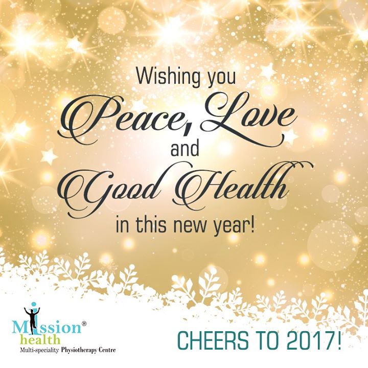 Happy New Year To all Friends, Family and our Patrons...Wishing you all lots of love, good health and peace-Mission Health team.
