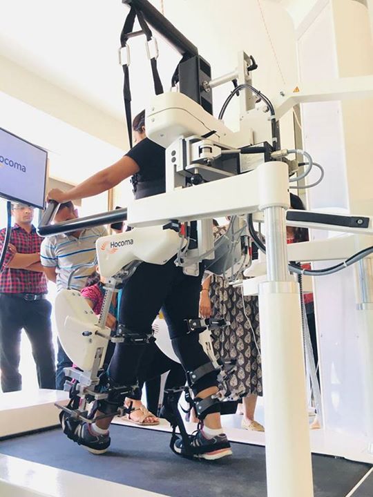 Patricia Rodrigues ( Clinical Application Manager ) from Switzerland is training Team Mission Health on applications of robotics in Neuro rehab.
#MissionHealth
#MostAdvancedPhysioFitnessRehabSetUp
#SuperSpecialityNeuroRehab
#Neuroplasticity #RecoveryOfBrainSpinalcordNerves
#MovementIsLife
Unveiling on 30th September 2018.