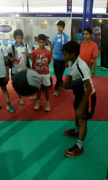 Dynamax training for all tennis, badminton, table tennis & swimming  players by MissionHealth Ahmedabad sports physios @ Jito national sports competitions.