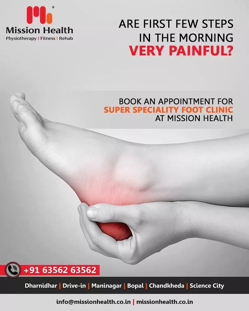 Dr. Alap Shah,  footclinic, footcare, footdoctor, footpain, feet, heelpain, MissionHealth, MissionHealthIndia, MovementIsLife
