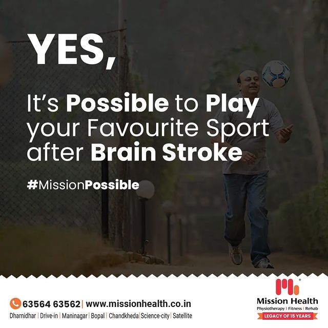 Is playing various games your passion? Are you anxious about your ability to pursue your passion after a Brain Stroke? Well, it will be possible for you with Mission Health.

Witness quick recovery, with us where our mission is to get you back to normal life after a brain stroke.  In order to help you restore movement in your life, we employ advanced technologies like The Leg Robot and Walking Robot, The Arm Robot, The Shoulder Robot, The Hand Robot, The Fingers Robot, Neuro Robotics, and Advanced Neurophysiotherapy.

Come, together let's make your recovery remarkable!

Mission Health Helpline Number: +91 63564 63562

www.missionhealth.co.in

#BrainStroke #MissionPossible #StrokeRehab #Stroke #StrokeSurvivor #StrokeRehabilitation #StrokeRecovery #Physiotherapy #NeuroRehab #Health #Fitness #IndiasBestRehabilitationCenter #CureWithPhysiotherapy #PhysiotherapyRoadToRecovery #MovementisLife #MissionHealthCenterOfExcellence #MissionHealth