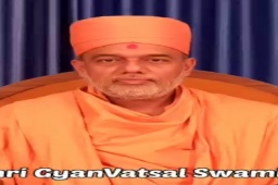 I feel highly Obliged and Gratified on hearing these words of Motivation from Pujya Shri Gyanvatsal Swami Himself.

You are a true source of Positivity for millions including myself. I Sincerely pray to keep bestowing your blessings, as always.